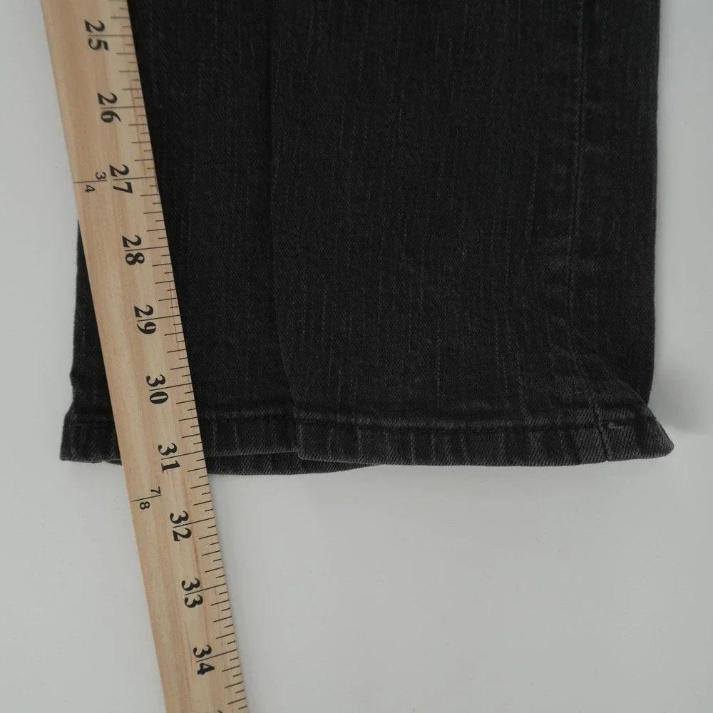 Levi's 569 Loose Straight Jeans Mens 40x32 Black Faded Denim Relaxed Fit
